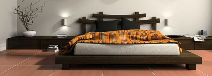 La camera da letto matrimoniale in stile etnico La camera da letto matrimoniale in stile etnico